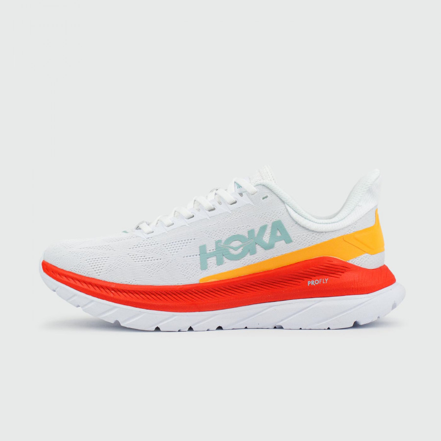 кроссовки Hoka Mach 4 White Red