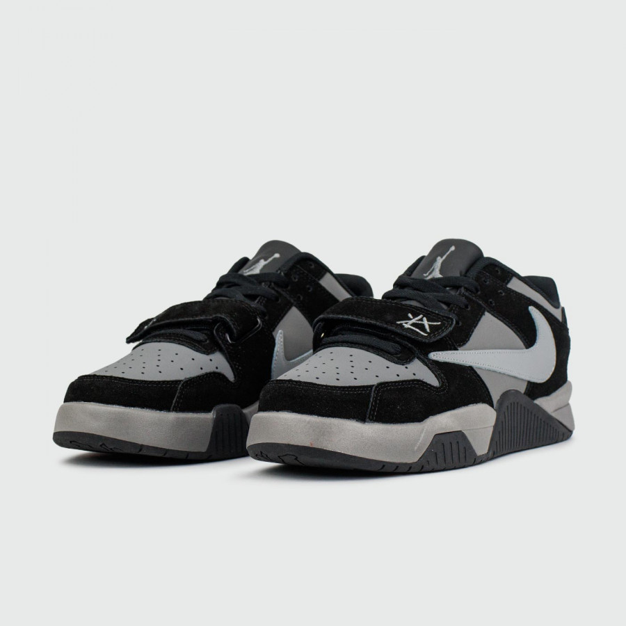кроссовки Air Jordan Cut The Check x TS Black Grey