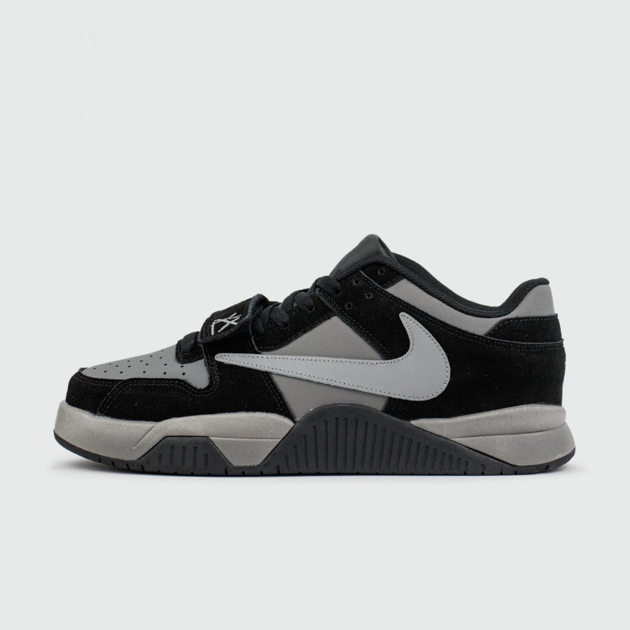 кроссовки Air Jordan Cut The Check x TS Black Grey