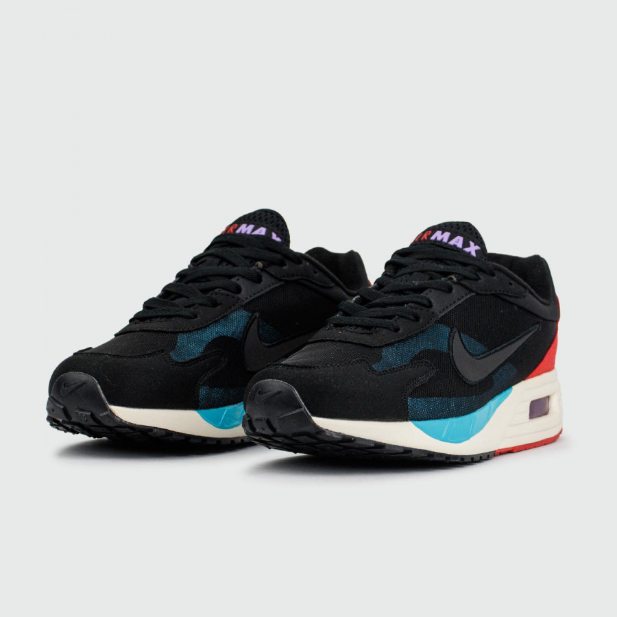 кроссовки Nike Air Max Solo Black Blue Red