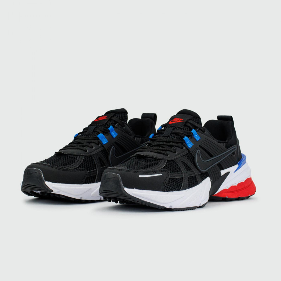 кроссовки Nike V2K Run Black White Red
