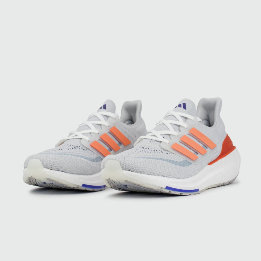 кроссовки Adidas Ultraboost Light Grey Orange