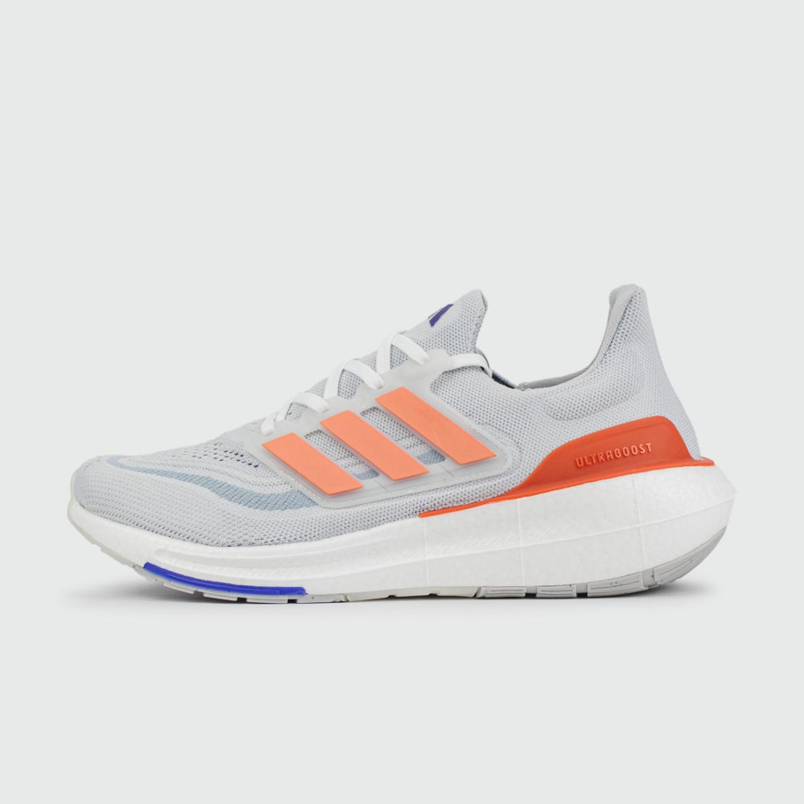 кроссовки Adidas Ultraboost Light Grey Orange