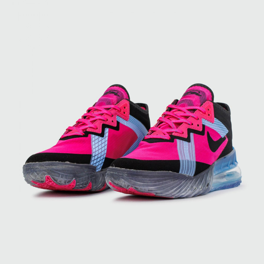 кроссовки Nike Lebron 18 Low Red Black Blue