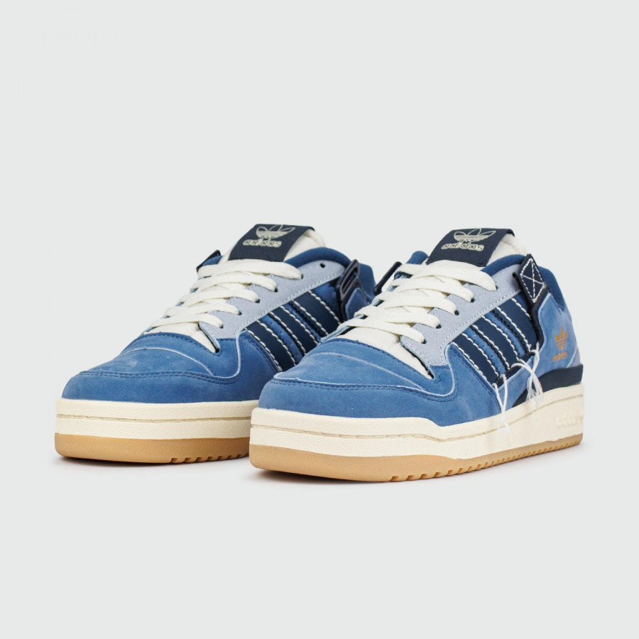 кроссовки Adidas Forum Low Blue