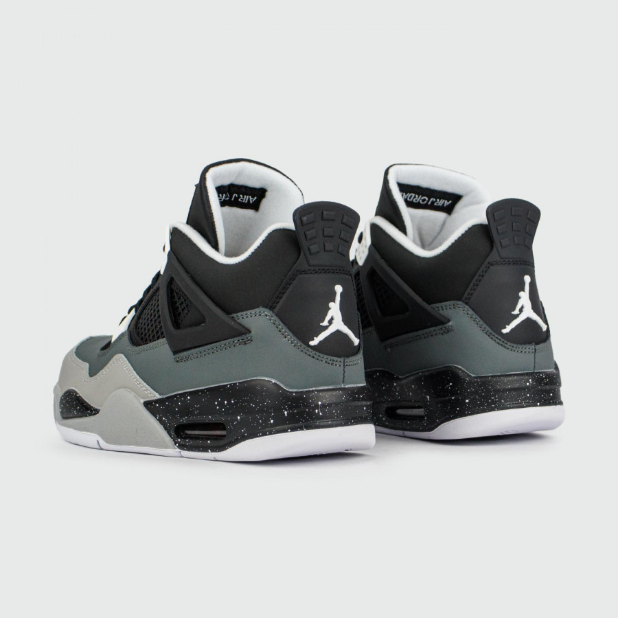 кроссовки Nike Air Jordan 4 Black Grey new