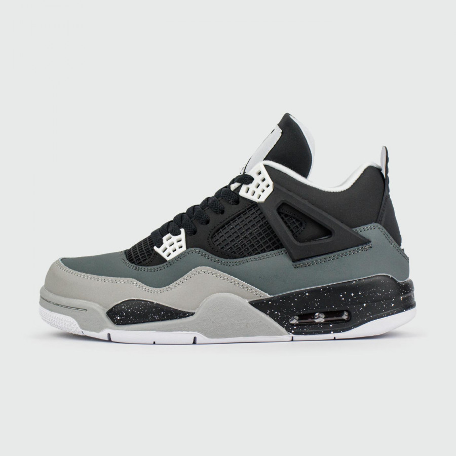 кроссовки Nike Air Jordan 4 Black Grey new
