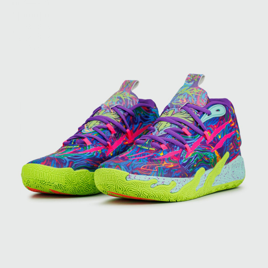 кроссовки Puma MB.03 Purple Green Ftwr.