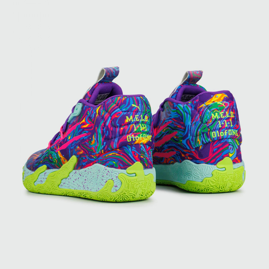 кроссовки Puma MB.03 Purple Green Ftwr.