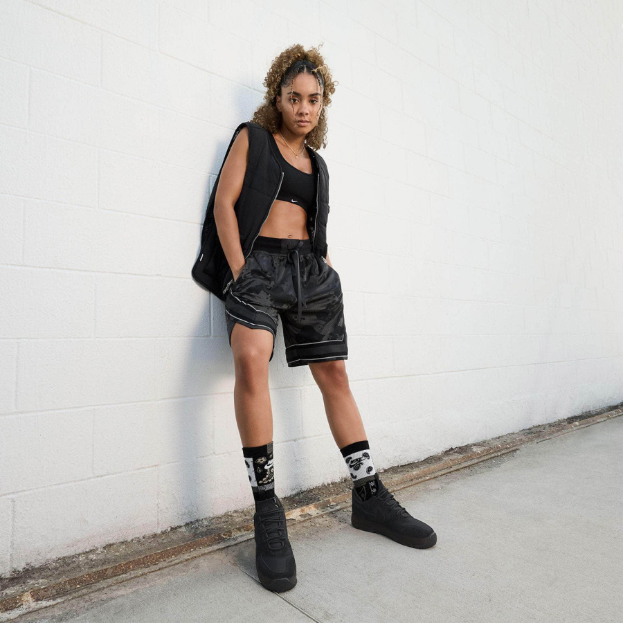 кроссовки Nike Air Force 1 Wild Black Wmns