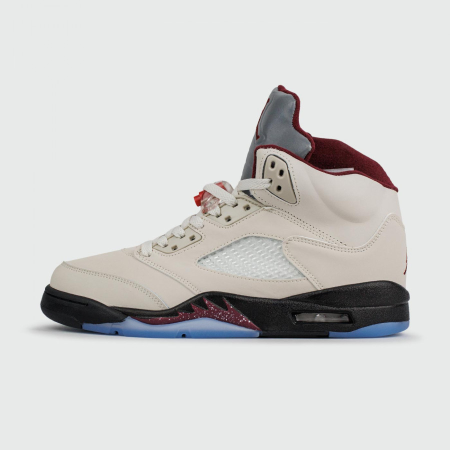 кроссовки Nike Air Jordan 5 Beige Black Ftwr