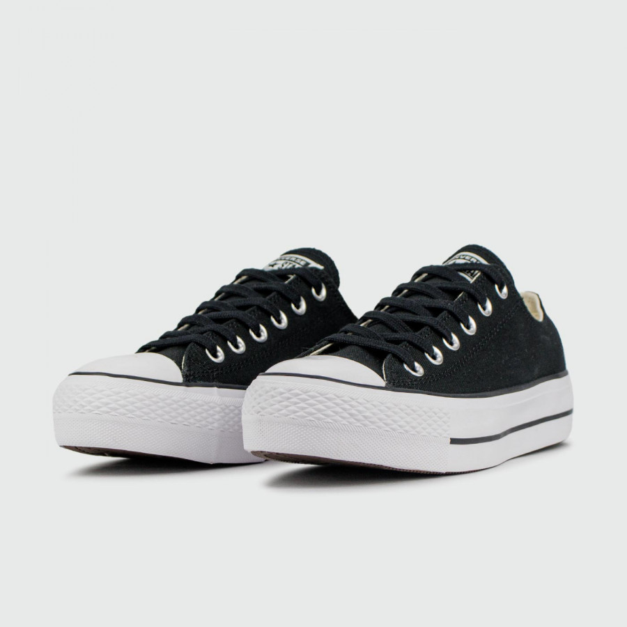 кеды Converse Chuck Taylor Platform Black / White Wmns