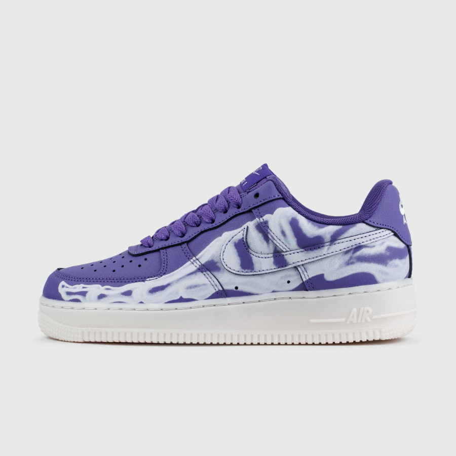 кроссовки Nike Air Force 1 Low Skeleton Violet