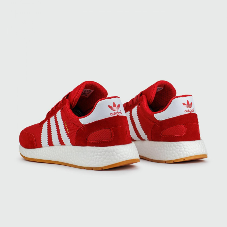кроссовки Adidas Iniki Runner Boost Red White