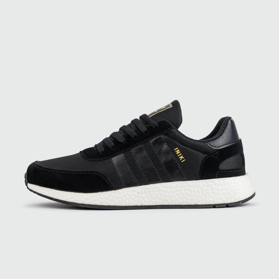 кроссовки Adidas Iniki Runner Boost Black Bl.Stripes