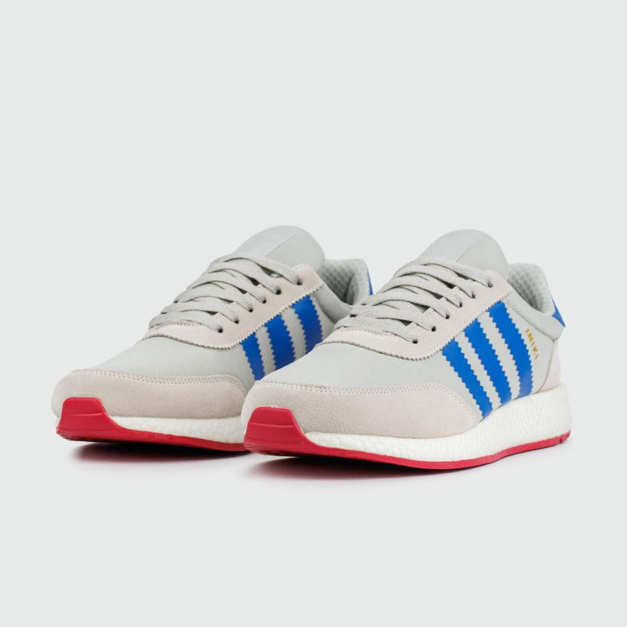 кроссовки Adidas Iniki Runner Boost Grey Blue