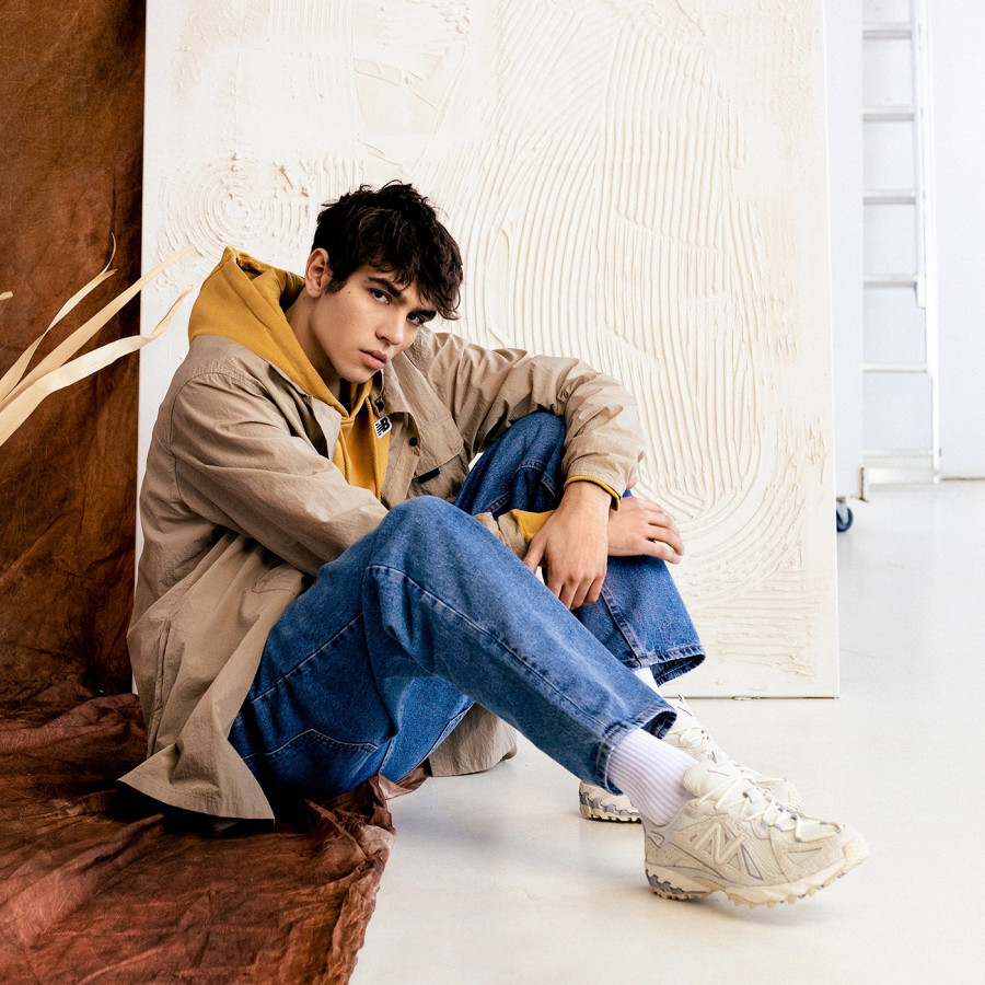 кроссовки New Balance 610 Beige