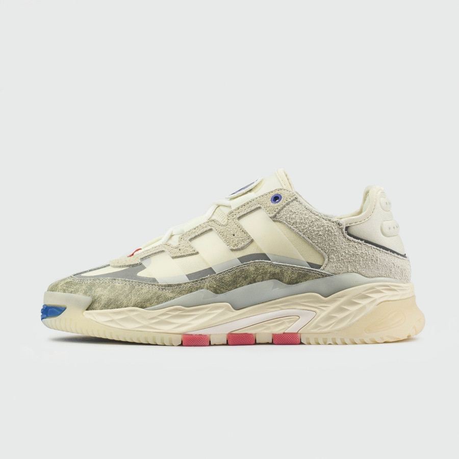 кроссовки Adidas Niteball Grey One / Halo Ivory Wmns