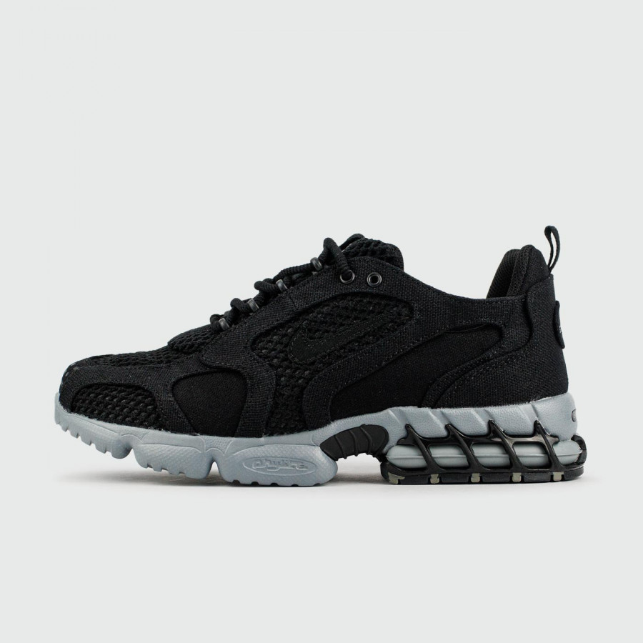 кроссовки Nike Air Zoom Spiridon Cage 2 x Stussy Black Grey