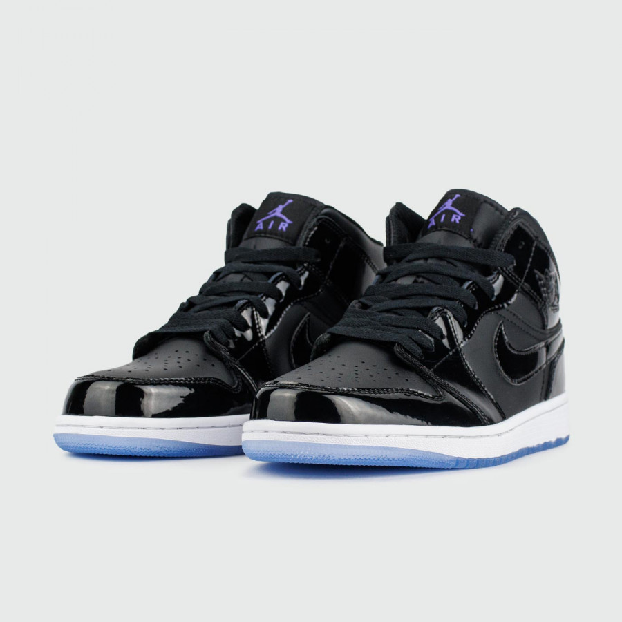 кроссовки Air Jordan 1 Black White Ftwr. Wmns