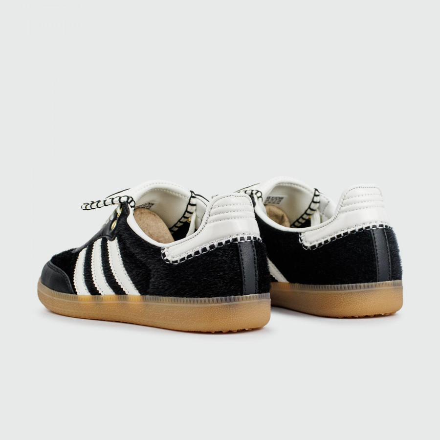 кроссовки Adidas Samba Pony x Wales Bonner Black Gum