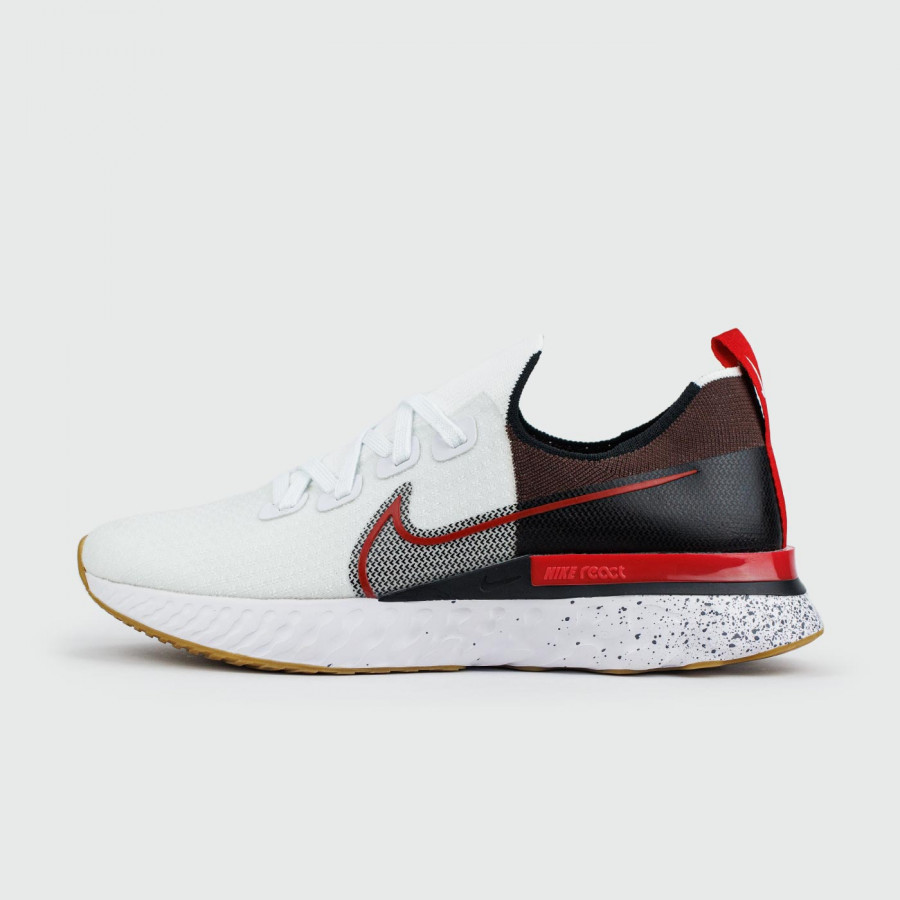 кроссовки Nike React Infinity Run Flyknit White Red