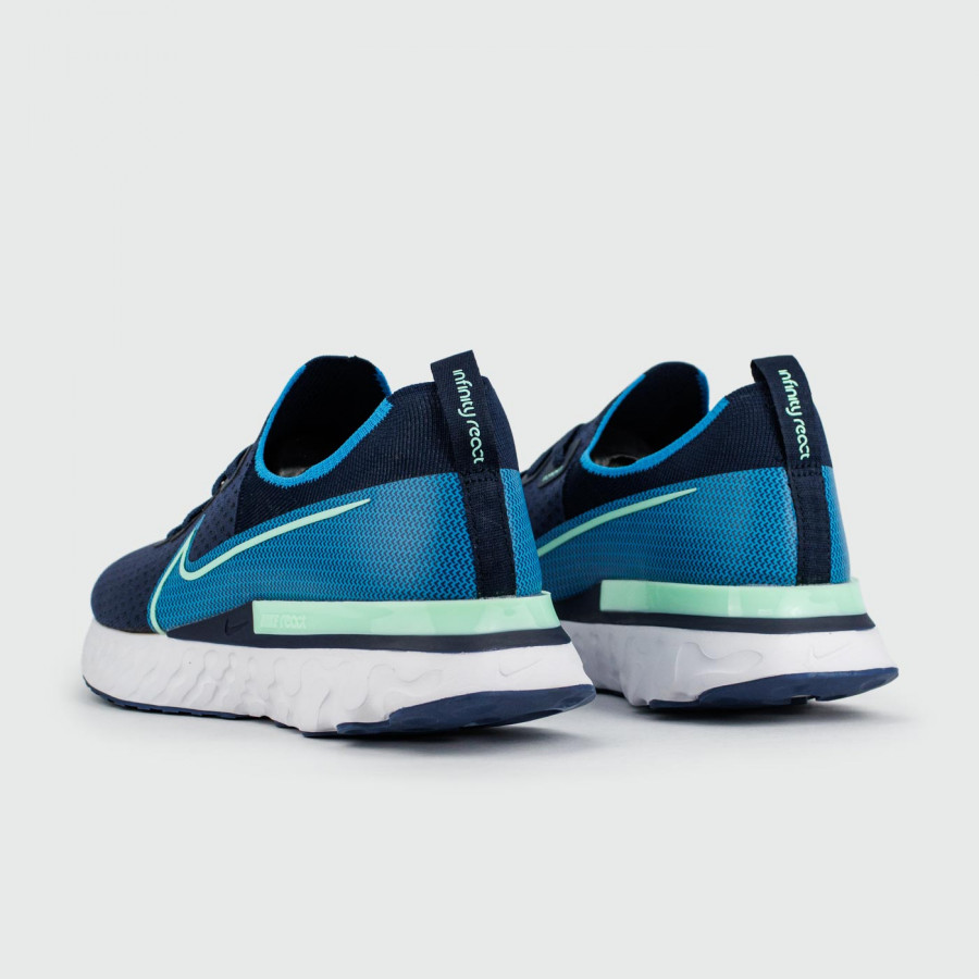 кроссовки Nike React Infinity Run Flyknit Navy / White