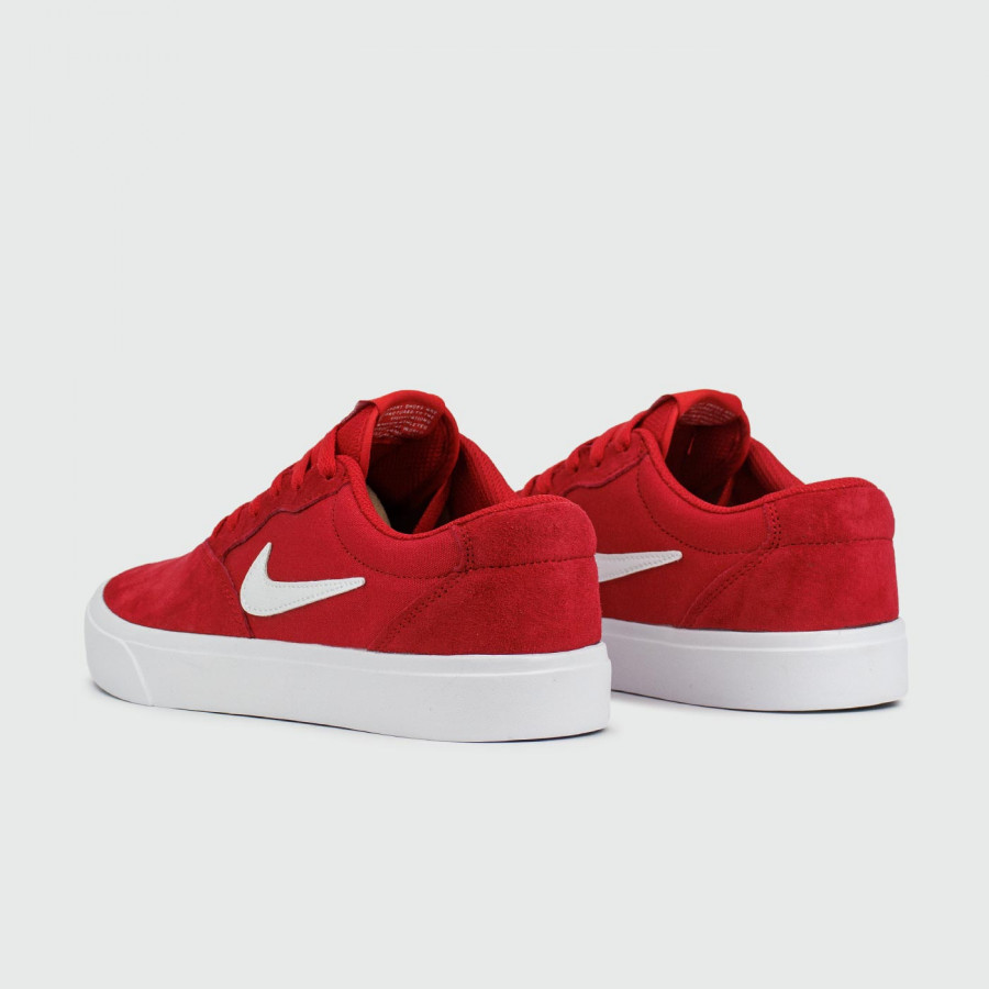 кеды Nike SB Chron Suede Red White Wmns