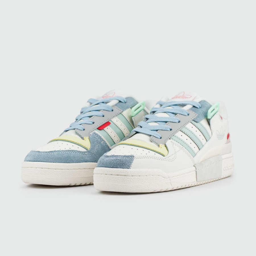 кроссовки Adidas Forum Low Wmns White / Colors new