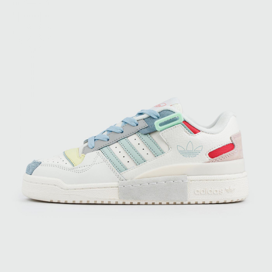 кроссовки Adidas Forum Low Wmns White / Colors new