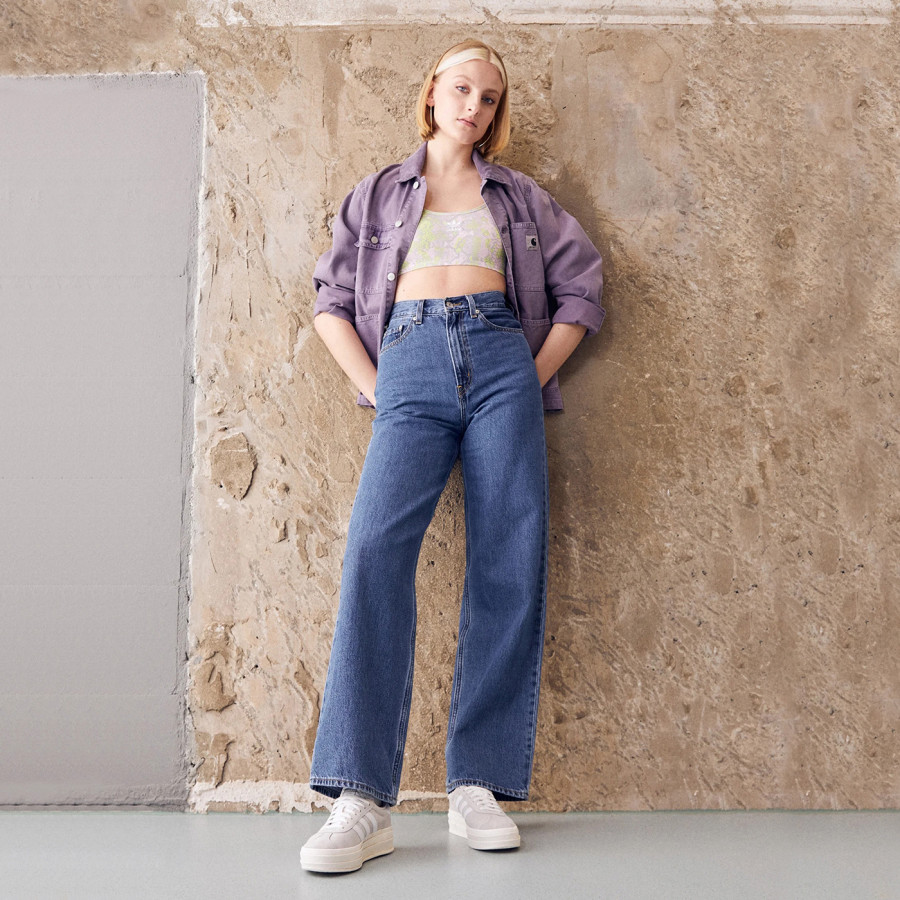 кроссовки Adidas Gazelle Bold Grey / White Wmns
