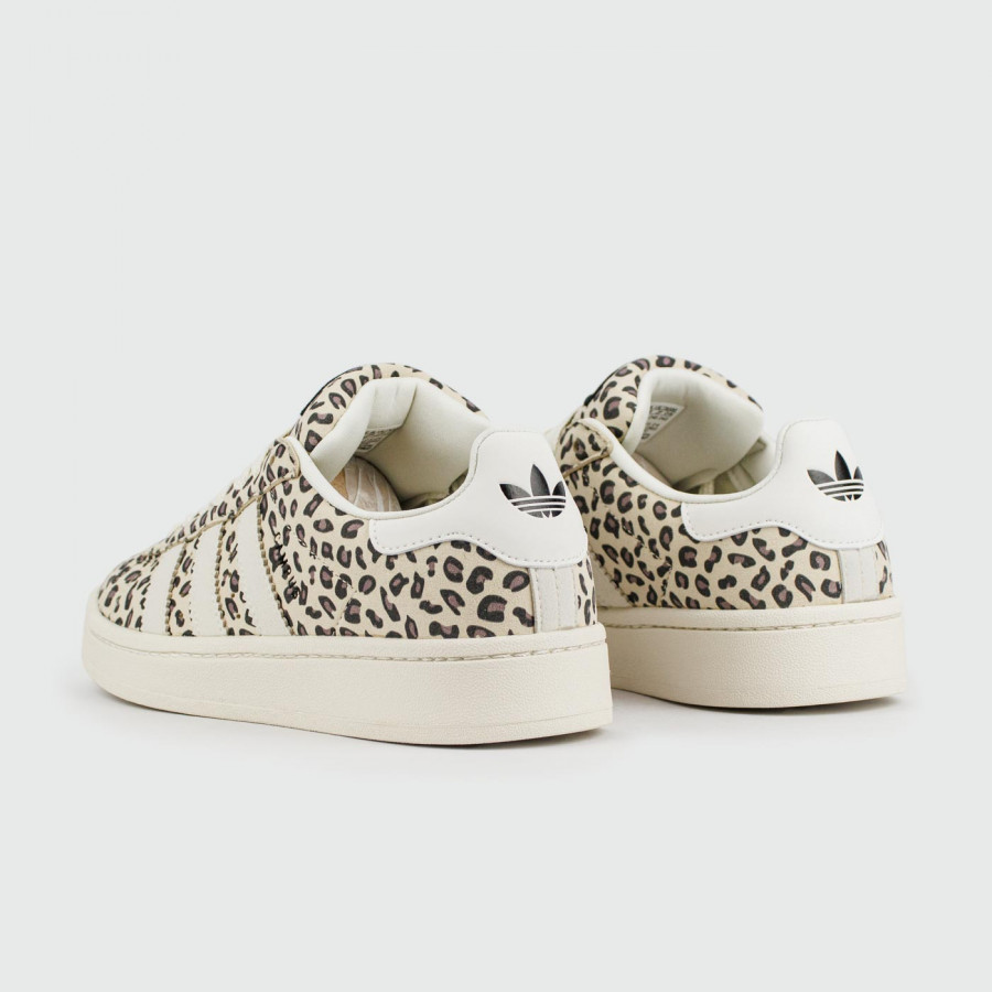 кроссовки Adidas Campus 00 Beige Leopard Wmns