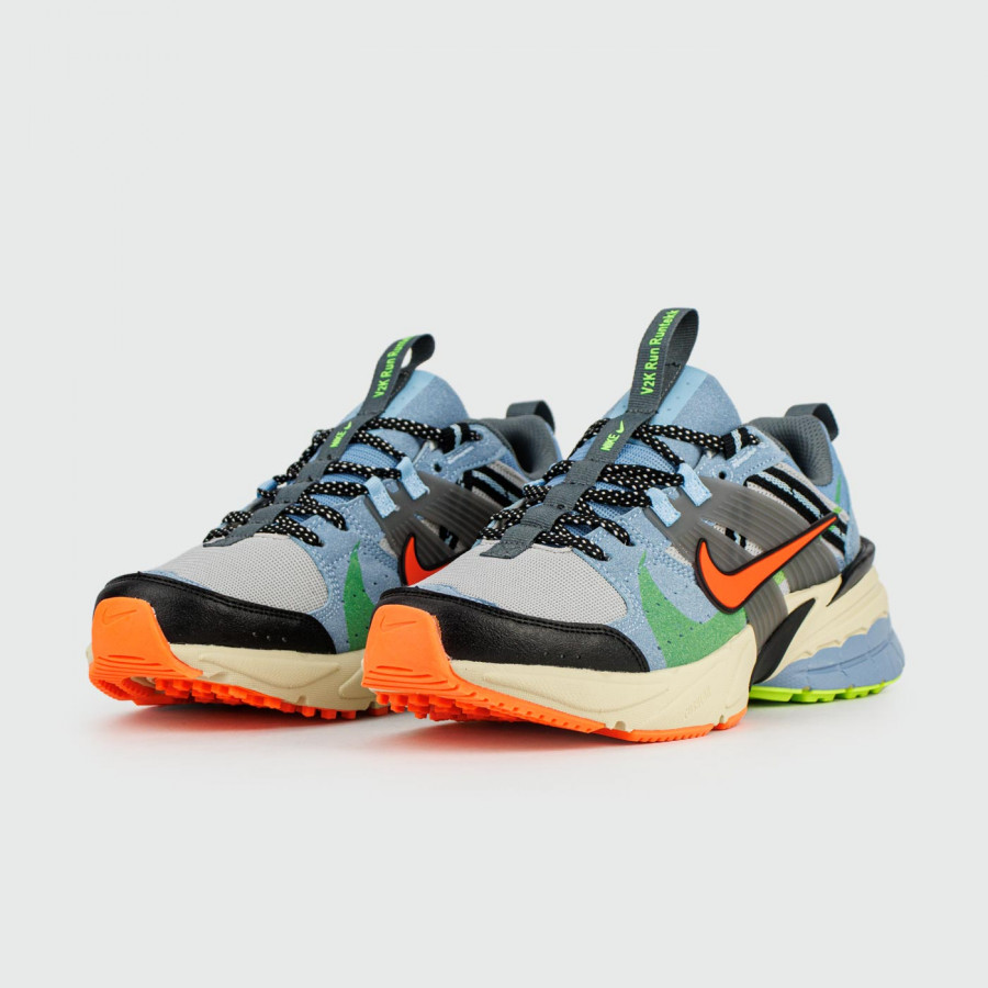кроссовки Nike V2K Run Blue Orange