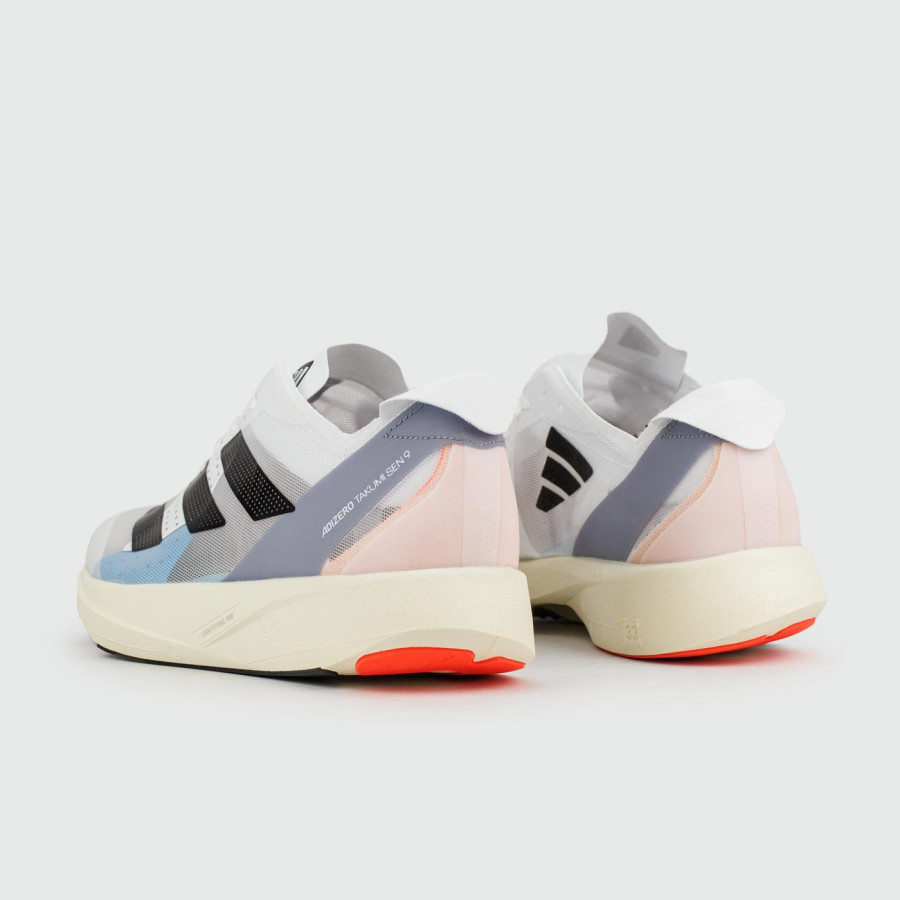 кроссовки Adidas Adizero Takumi Sen 9 White Black Str.