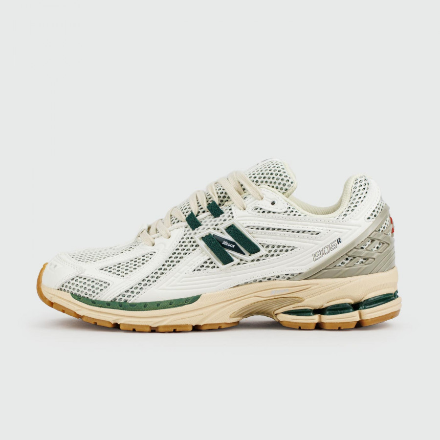 кроссовки New Balance 1906R White Green Cream