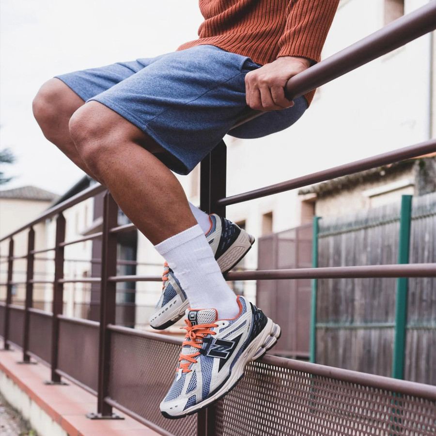 кроссовки New Balance 1906R Grey Orange