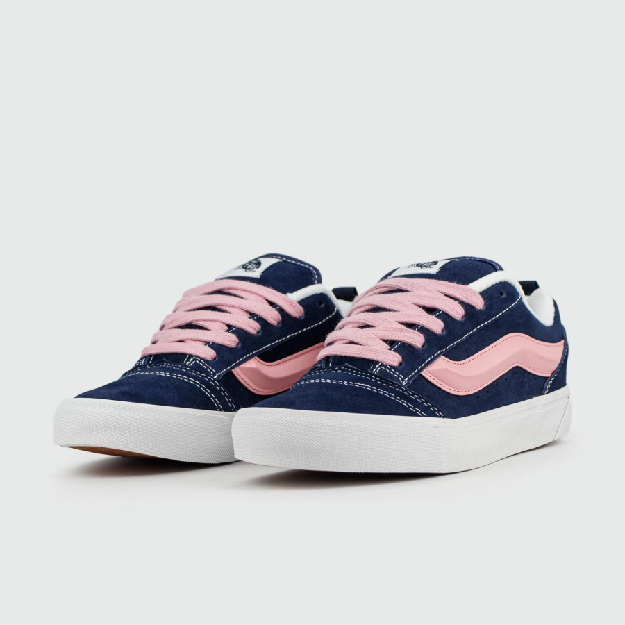 кеды Vans Knu Skool Blue Pink Wmns
