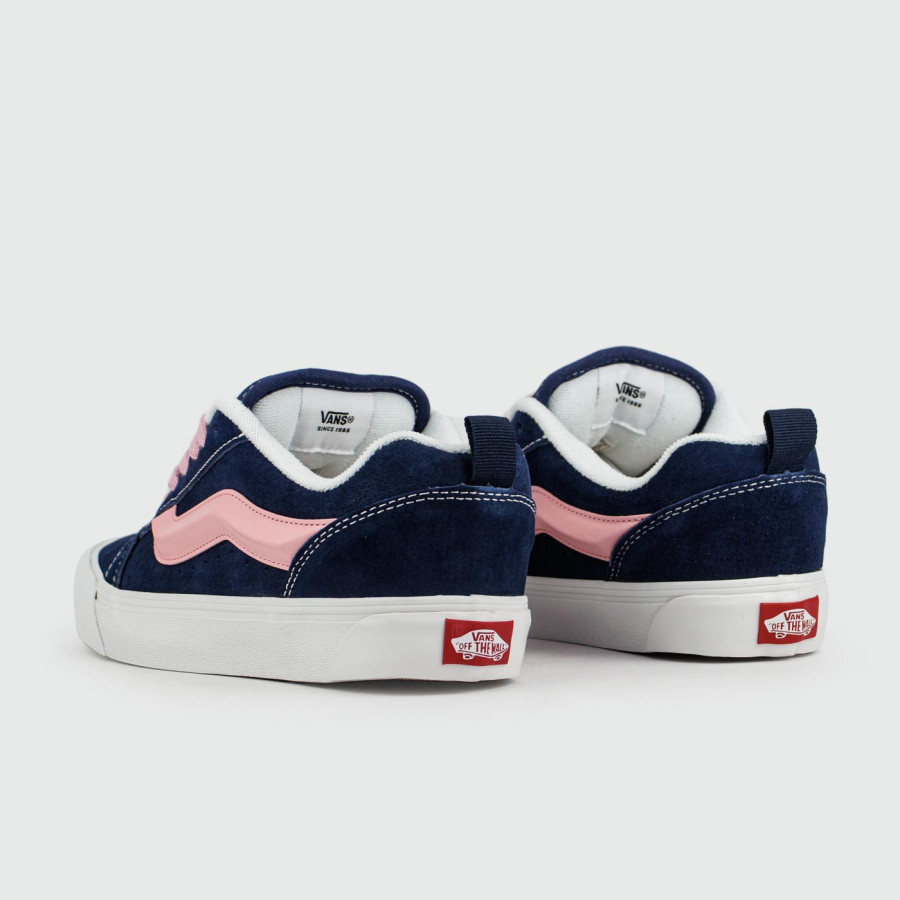 кеды Vans Knu Skool Blue Pink Wmns