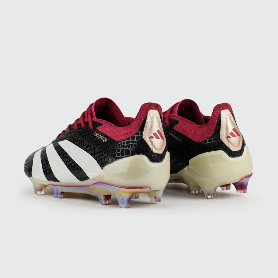 бутсы Adidas Predator Elite FG Black Bordeaux