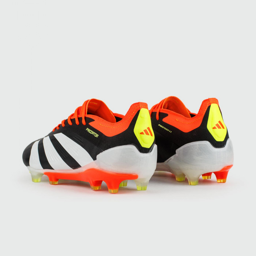 бутсы Adidas Predator Elite FG Black Orange