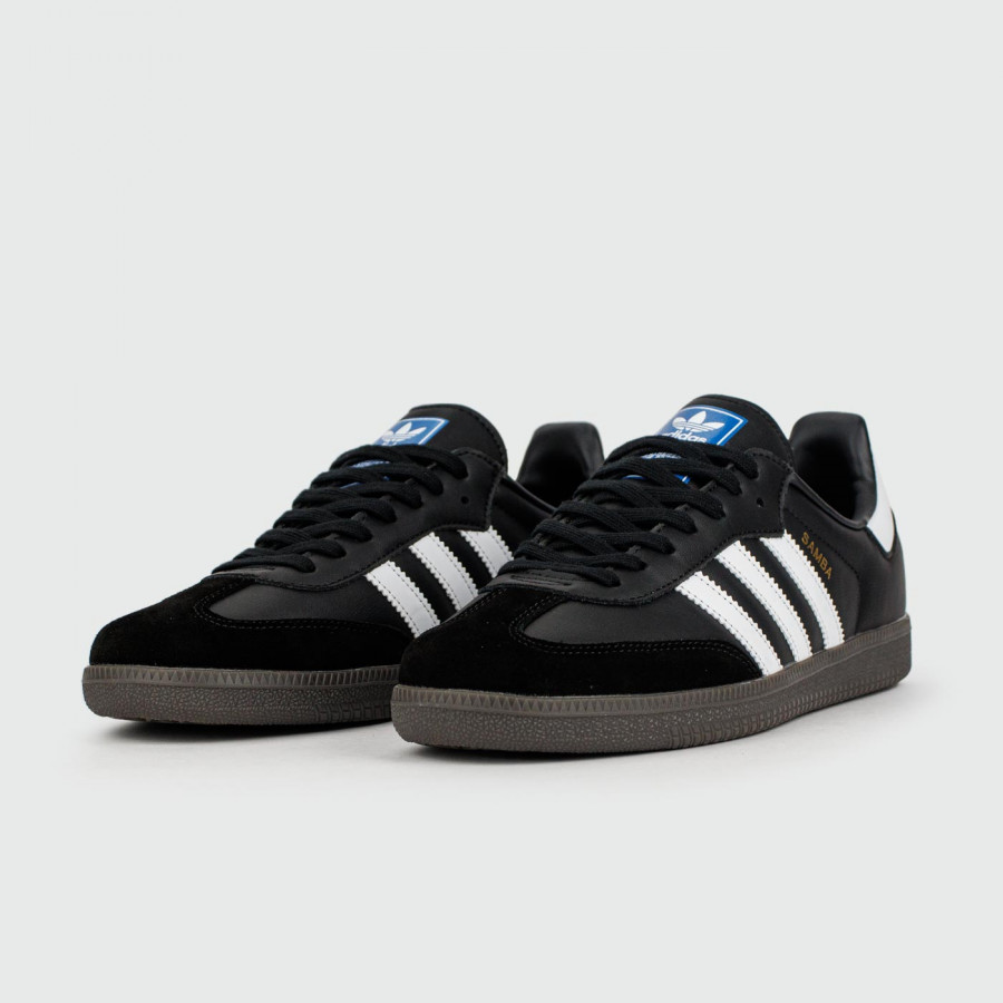 кроссовки Adidas Samba OG Black / White new