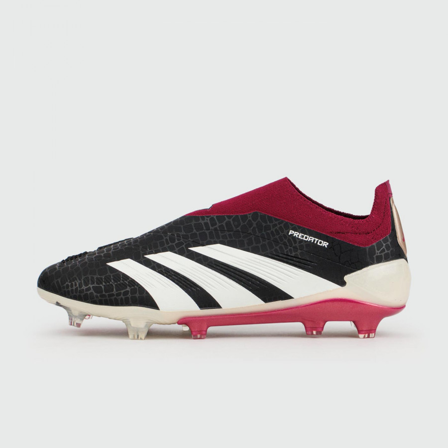 бутсы Adidas Predator Elite LL FG Black Bordeaux