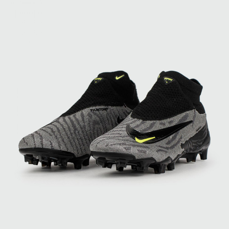 бутсы Nike Gripknit Phantom GX Elite Dynamic Fit Fg Grey Black