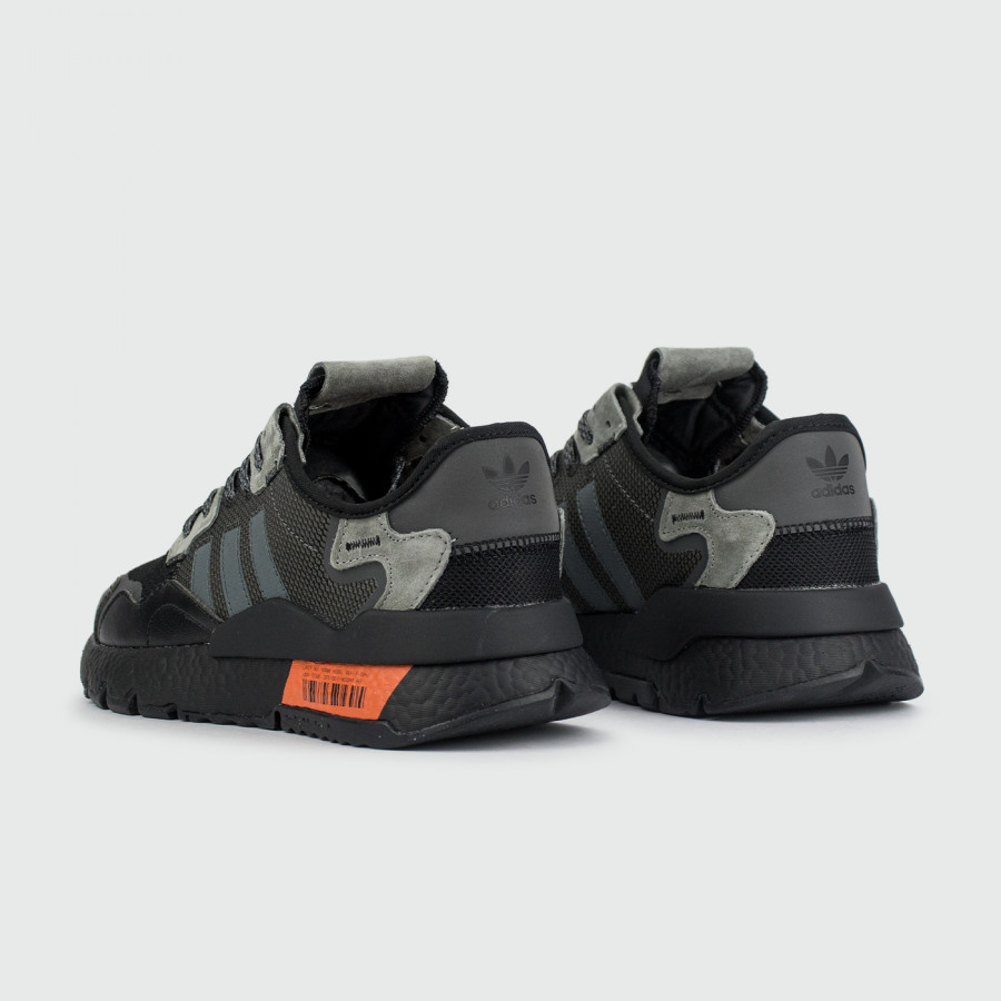 кроссовки Adidas Nite Jogger Black / Grey Wmns