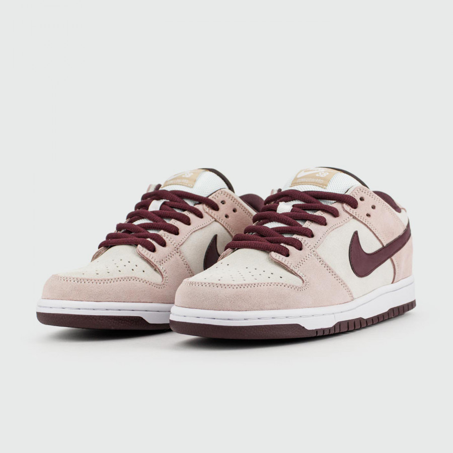 кроссовки Nike Dunk Low SB Grey Brown Wmns