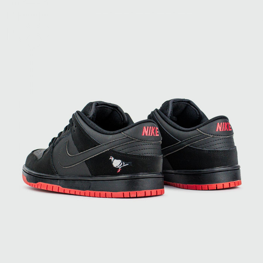 кроссовки Nike Dunk Low Black Red