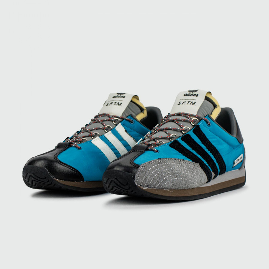 кроссовки Adidas Country OG x SFTM Blue Grey