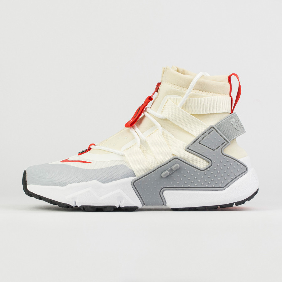 кроссовки Nike Air Huarache Gripp L.Grey / Red Wmns ww.