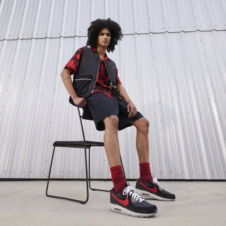 кроссовки Nike Air Max Terrascape 90 Black Red Txt