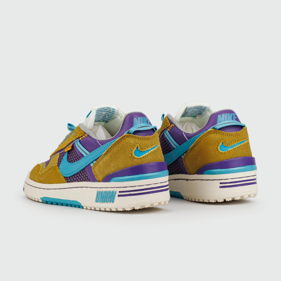 кроссовки Union LA x Nike Field General Yellow Purple